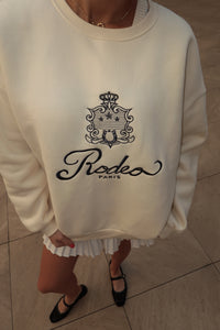 Rodeo Paris Sweatshirt Butter/Navy