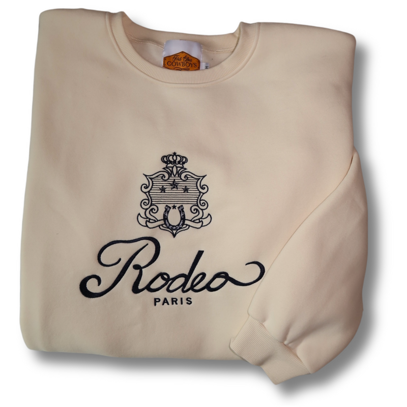 Rodeo Paris Sweatshirt Butter/Navy