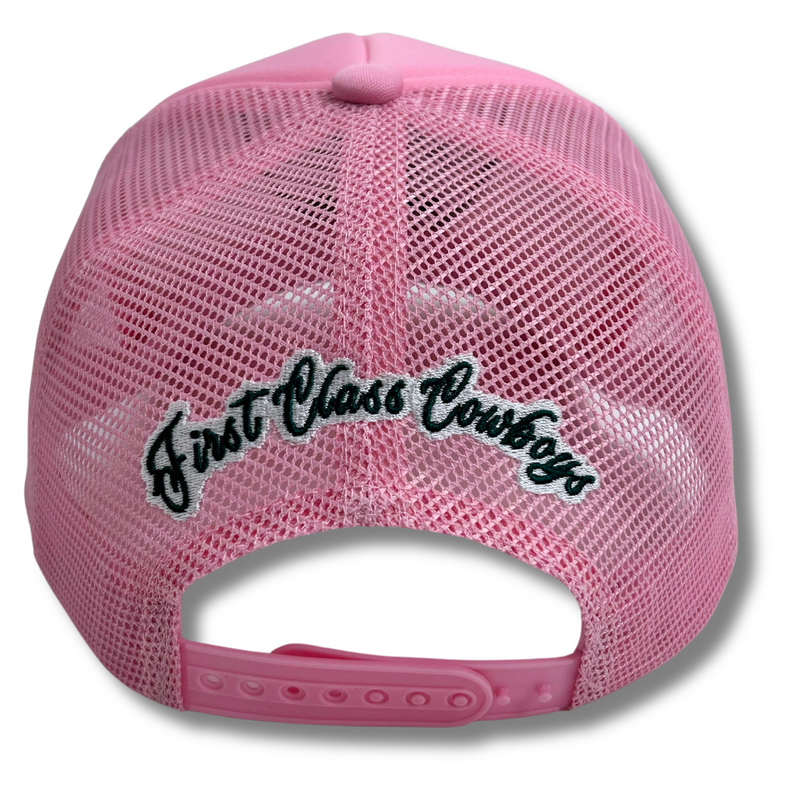 Beverly Hills Rodeo™️ Trucker Hat Pink/Green